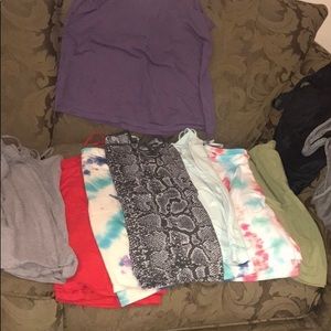 8 tank tops!